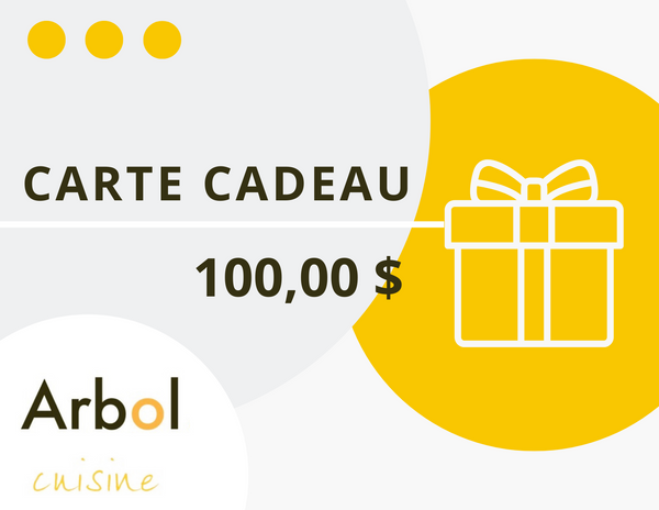 Carte-Cadeau Arbolcuisine