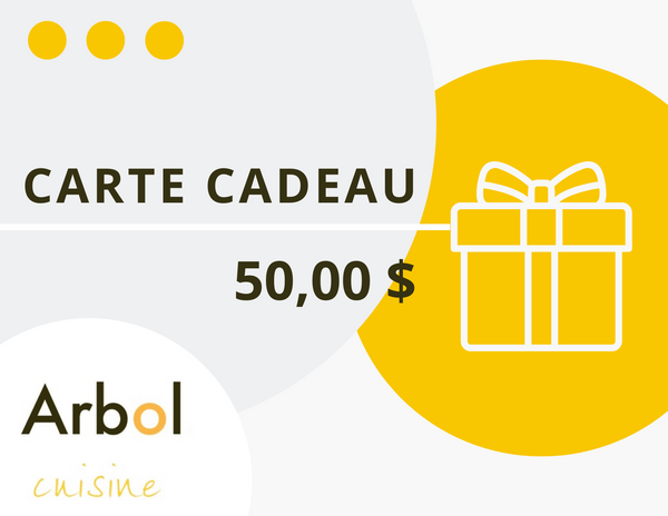 Carte-Cadeau Arbolcuisine